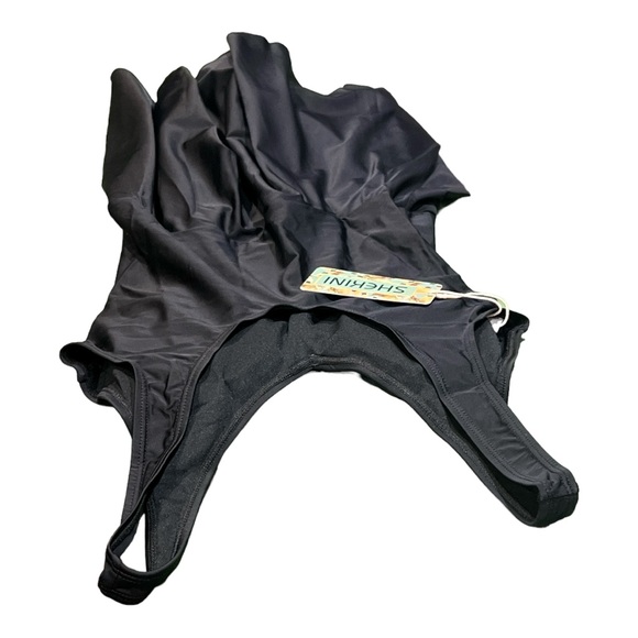 Shekini Women’s One Piece Skirt Swimsuit Ruched Retro  Bathing Suit Size Small. - Picture 3 of 9